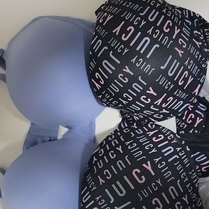 Juicy Couture set of 2 bras size 42D